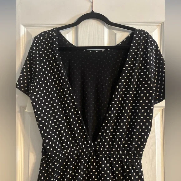 Sezane Luce Dress Pois Moyen - Size XL NWT - Picture 7 of 12